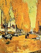 Vincent Van Gogh Les Alicamps oil on canvas